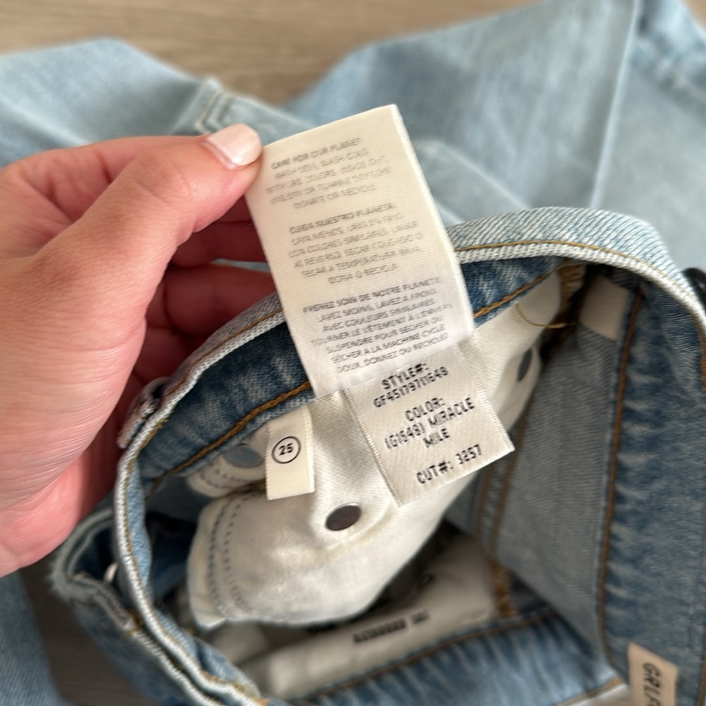 NWT Grlfrnd Brooklyn High Rise Straight Jeans - Picture 8 of 9